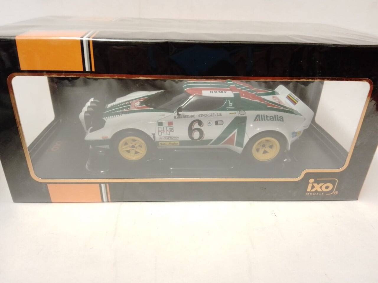 Lancia Lancia Stratos HF #6 Alitalia Rally WM Rally MonteCarlo 1976 - 1:18 - IXO Models Lancia Lancia Stratos HF #6 Alitalia Rally WM Rally MonteCarlo 1976 - 1:18 - IXO Models