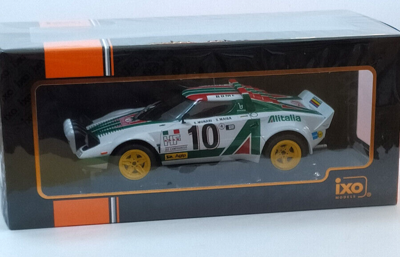 Lancia Lancia Stratos HF #10 Alitalia Rally WM Rally MonteCarlo 1976 - 1:18 - IXO Models Lancia Lancia Stratos HF #10 Alitalia Rally WM Rally MonteCarlo 1976 - 1:18 - IXO Models