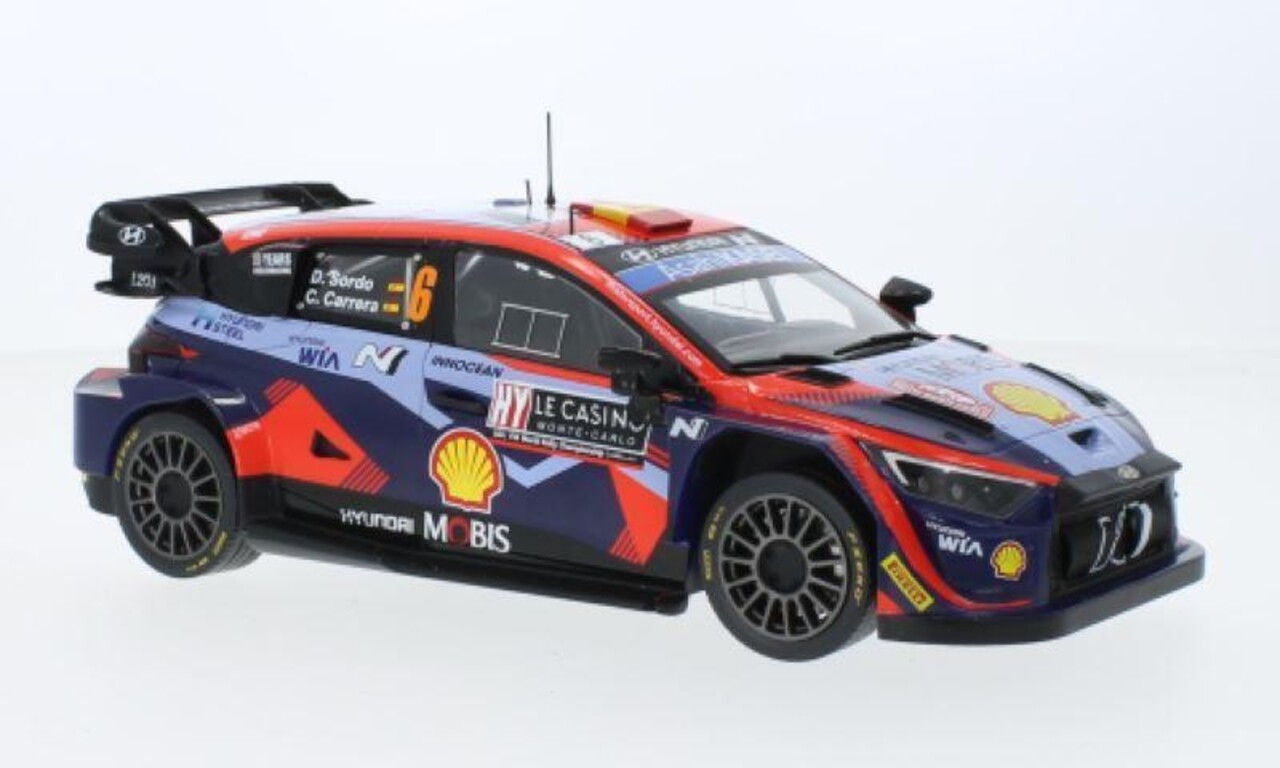 Hyundai Hyundai i20 N Rally 1 #6 Rally WM Rally Monte Carlo 2023 - 1:18 - IXO Models Hyundai Hyundai i20 N Rally 1 #6 Rally WM Rally Monte Carlo 2023 - 1:18 - IXO Models