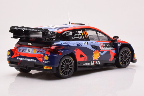 Hyundai Hyundai i20 N Rally 1 #11 RallyWM Rally Monte Carlo 2023 - 1:18 - IXO Models