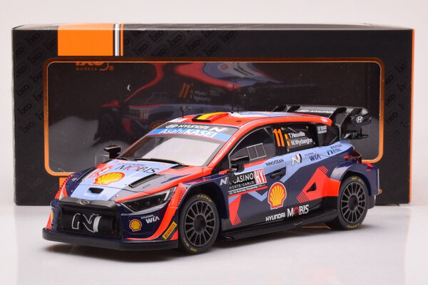 Hyundai Hyundai i20 N Rally 1 #11 RallyWM Rally Monte Carlo 2023 - 1:18 - IXO Models