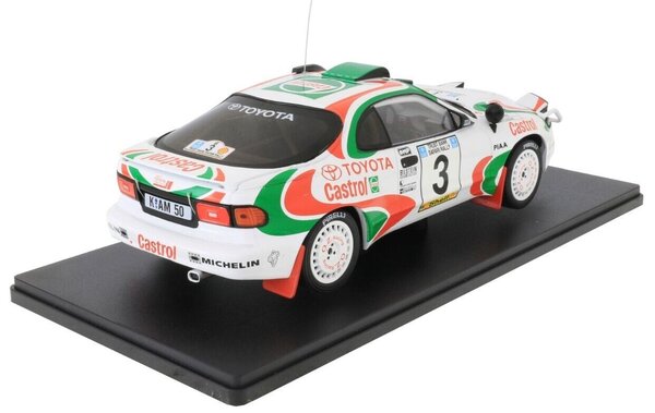Toyota Toyota Celica Turbo 4WD #3 (ST185) Castrol Rally WM Safari Rally 1993 - 1:18 - IXO Models