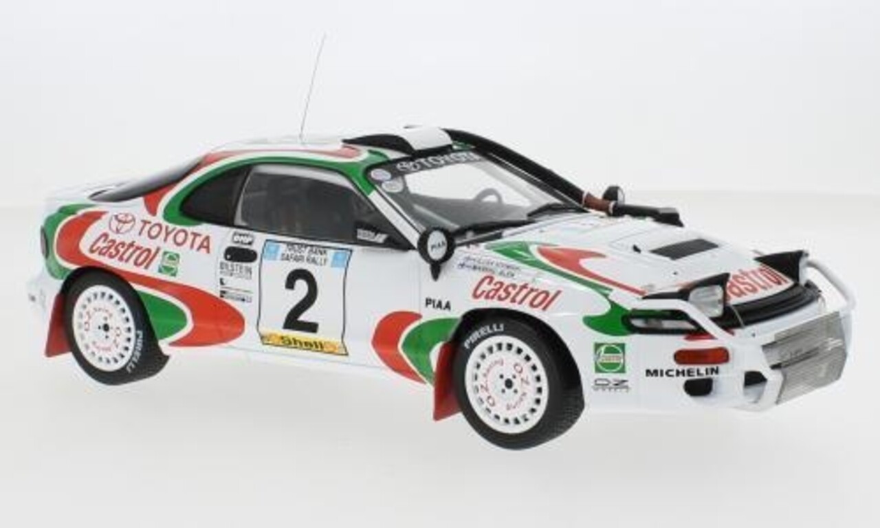 Toyota Toyota Celica Turbo 4WD #2 (ST185) Castrol Rally WM Safari Rally 1993 - 1:18 - IXO Models   - Copy - Copy