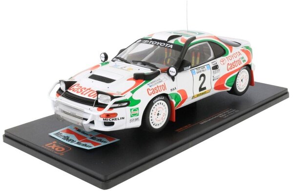 Toyota Toyota Celica Turbo 4WD #2 (ST185) Castrol Rally WM Safari Rally 1993 - 1:18 - IXO Models   - Copy - Copy