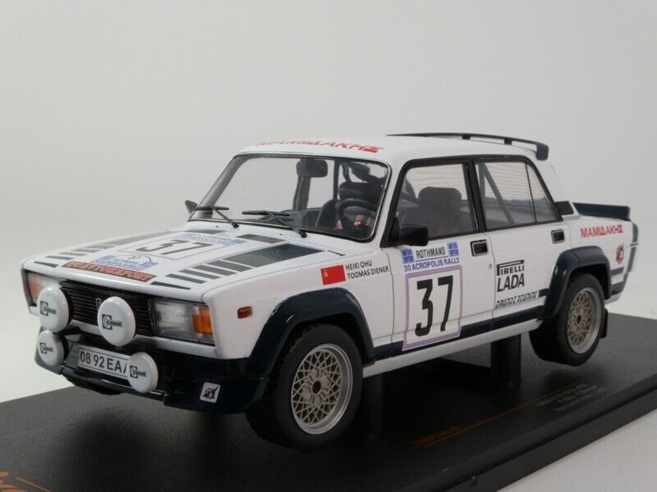 Lada Lada 2105 VFTS #37 (Night Version) Rally WM Rally Acropolis 1983 - 1:18 - IXO Models Lada Lada 2105 VFTS #37 (Night Version) Rally WM Rally Acropolis 1983 - 1:18 - IXO Models