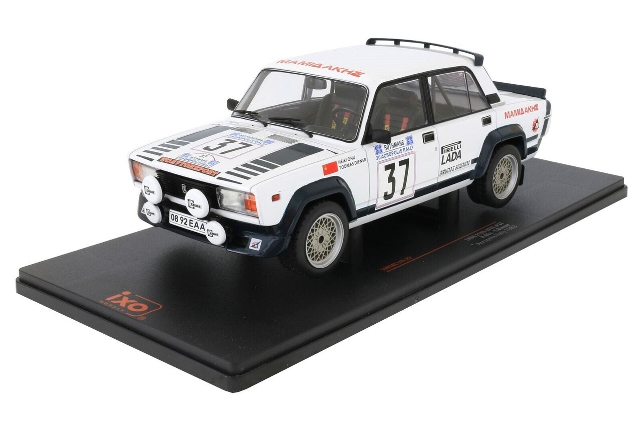 Lada Lada 2105 VFTS #37 (Night Version) Rally WM Rally Acropolis 1983 - 1:18 - IXO Models Lada Lada 2105 VFTS #37 (Night Version) Rally WM Rally Acropolis 1983 - 1:18 - IXO Models