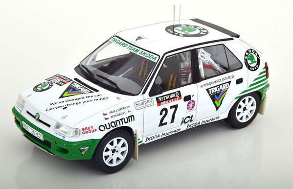 Skoda Skoda Felcia Kit Car #27 Rally WM RAC Rally 1995 - 1:18 - IXO Models Skoda Skoda Felcia Kit Car #27 Rally WM RAC Rally 1995 - 1:18 - IXO Models