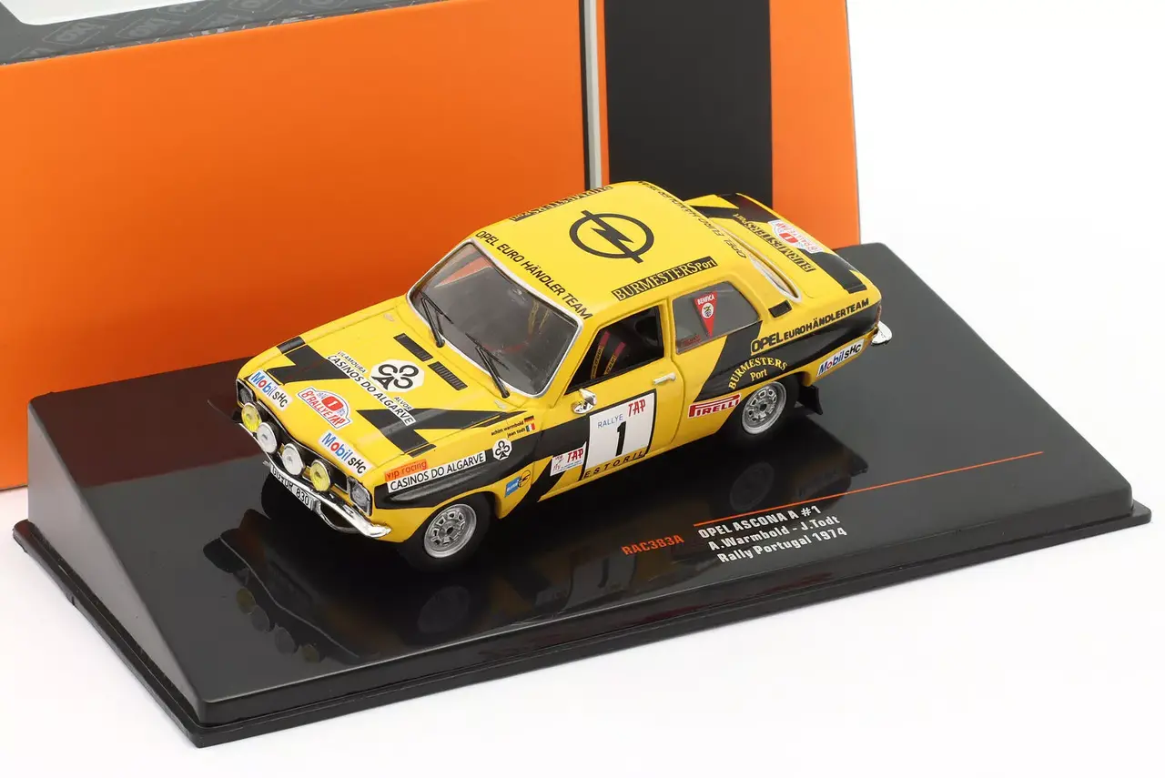 Opel Opel Ascona #1 Team Handler Rally Portugal 1974 - 1:43 - IXO Models Opel Opel Ascona #1 Team Handler Rally Portugal 1974 - 1:43 - IXO Models
