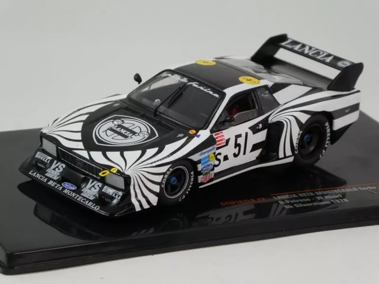 Lancia Lancia Beta Monte Carlo Turbo #51 6H Silverstone 1979 - 1:43 - IXO Models Lancia Lancia Beta Monte Carlo Turbo #51 6H Silverstone 1979 - 1:43 - IXO Models