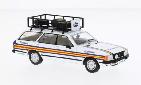Ford Ford Granada MK II Turnier + Roof Rack + Spare Tires 1980  - 1:43 - IXO Models