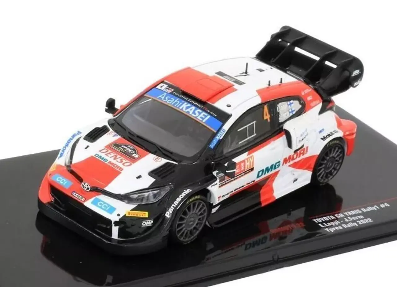 Toyota Toyota GR Yaris #4 Rally1 Rally WM Rally Ypres 2022 - 1:43 - IXO Models Toyota Toyota GR Yaris #4 Rally1 Rally WM Rally Ypres 2022 - 1:43 - IXO Models