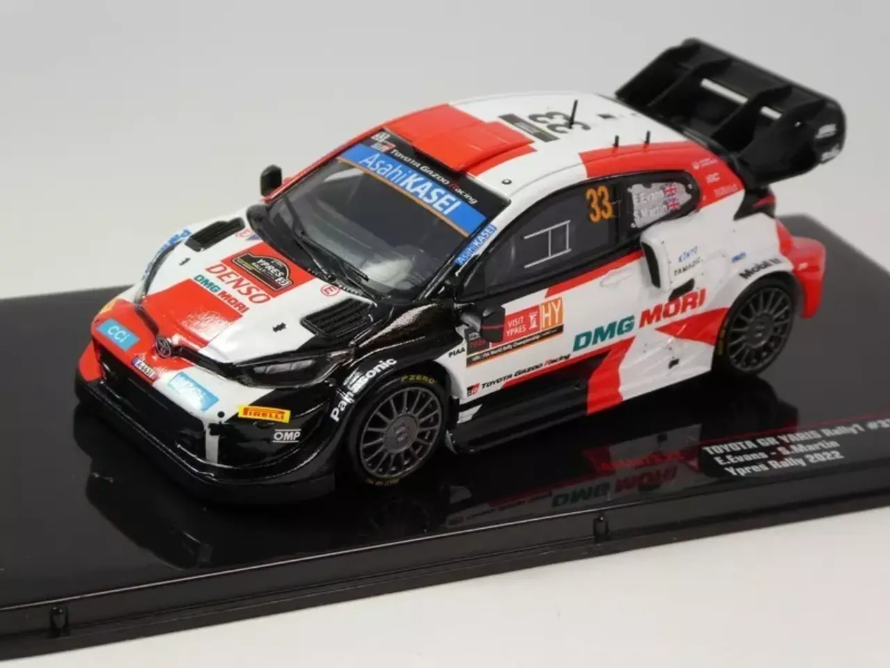 Toyota Toyota GR Yaris #33 Rally WM Rally Ypres 2022 - 1:43 - IXO Models Toyota Toyota GR Yaris #33 Rally WM Rally Ypres 2022 - 1:43 - IXO Models