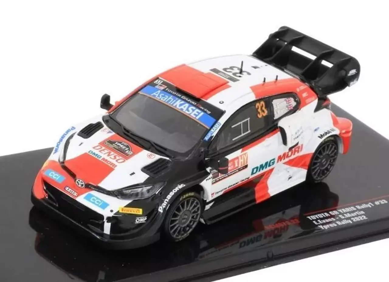 Toyota Toyota GR Yaris #33 Rally WM Rally Ypres 2022 - 1:43 - IXO Models Toyota Toyota GR Yaris #33 Rally WM Rally Ypres 2022 - 1:43 - IXO Models