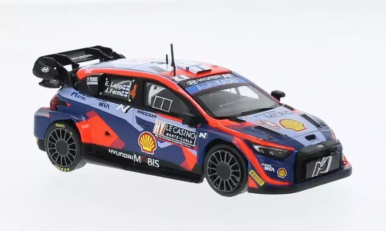 Hyundai Hyundai i20 N Rally 1 #4 Rally WM 8th Rally Monte Carlo 2023  - 1:43 - IXO Models Hyundai Hyundai i20 N Rally 1 #4 Rally WM 8th Rally Monte Carlo 2023  - 1:43 - IXO Models