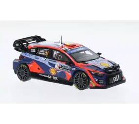 Hyundai Hyundai i20 N Rally 1 #6 Rally WM Rally Monte Carlo 2023  - 1:43 - IXO Models Hyundai Hyundai i20 N Rally 1 #6 Rally WM Rally Monte Carlo 2023  - 1:43 - IXO Models