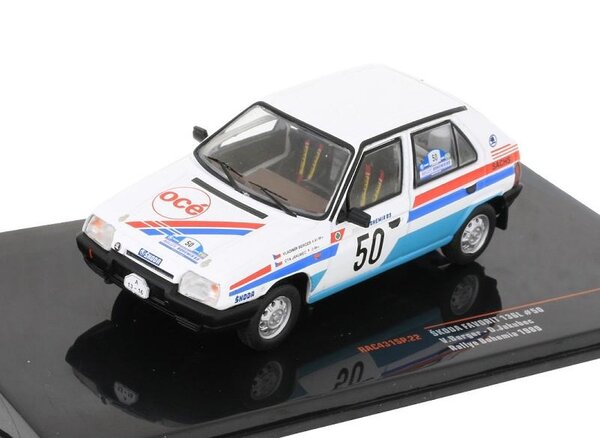 Skoda Skoda Favorit 136L #50 Rally Bohemia 1989 - 1:43 - IXO Models Skoda Skoda Favorit 136L #50 Rally Bohemia 1989 - 1:43 - IXO Models