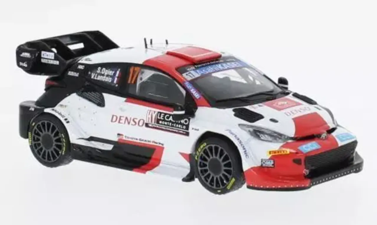 Toyota Toyota GR Yaris Rally 1 Hybrid #17 Rally WM Winner Rally Monte Carlo 2023 - 1:43 - IXO Models