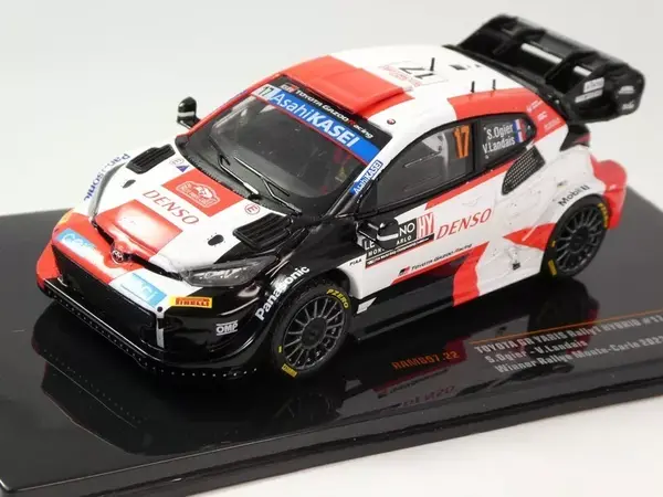 Toyota Toyota GR Yaris Rally 1 Hybrid #17 Rally WM Winner Rally Monte Carlo 2023 - 1:43 - IXO Models