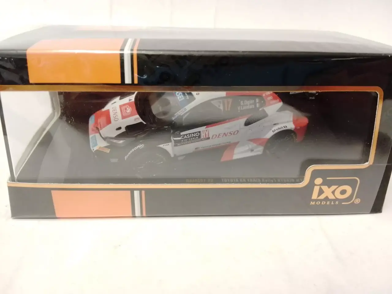 Toyota Toyota GR Yaris Rally 1 Hybrid #17 Rally WM Winner Rally Monte Carlo 2023 - 1:43 - IXO Models