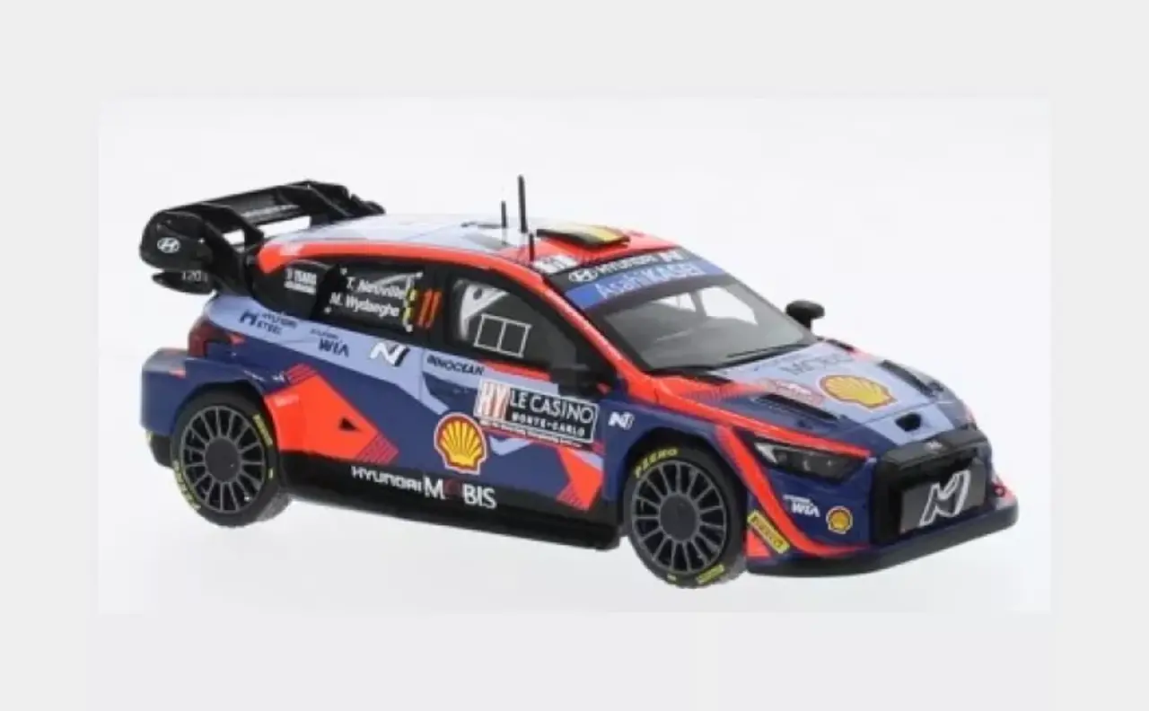 Hyundai Hyundai i20 N Rally 1 #11 Rally WM Rally Monte Carlo 2023  - 1:43 - IXO Models Hyundai Hyundai i20 N Rally 1 #11 Rally WM Rally Monte Carlo 2023  - 1:43 - IXO Models