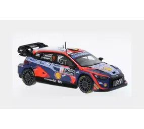 Hyundai Hyundai i20 N Rally 1 #11 Rally WM Rally Monte Carlo 2023  - 1:43 - IXO Models Hyundai Hyundai i20 N Rally 1 #11 Rally WM Rally Monte Carlo 2023  - 1:43 - IXO Models