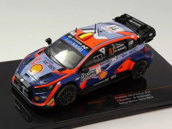 Hyundai Hyundai i20 N Rally 1 #11 Rally WM Rally Monte Carlo 2023  - 1:43 - IXO Models Hyundai Hyundai i20 N Rally 1 #11 Rally WM Rally Monte Carlo 2023  - 1:43 - IXO Models