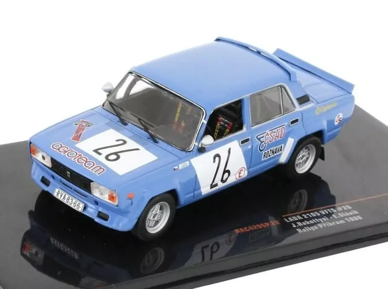 Lada Lada 2105 VFTS #26 Rally Pribram (CZ) 1986 - 1:43 - IXO Models Lada Lada 2105 VFTS #26 Rally Pribram (CZ) 1986 - 1:43 - IXO Models
