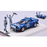 Lancia Lancia Stratos HF #4 Winner Rally Monte Carlo 1979 (Night Version) + 2x Figure - 1:43 - IXO Models