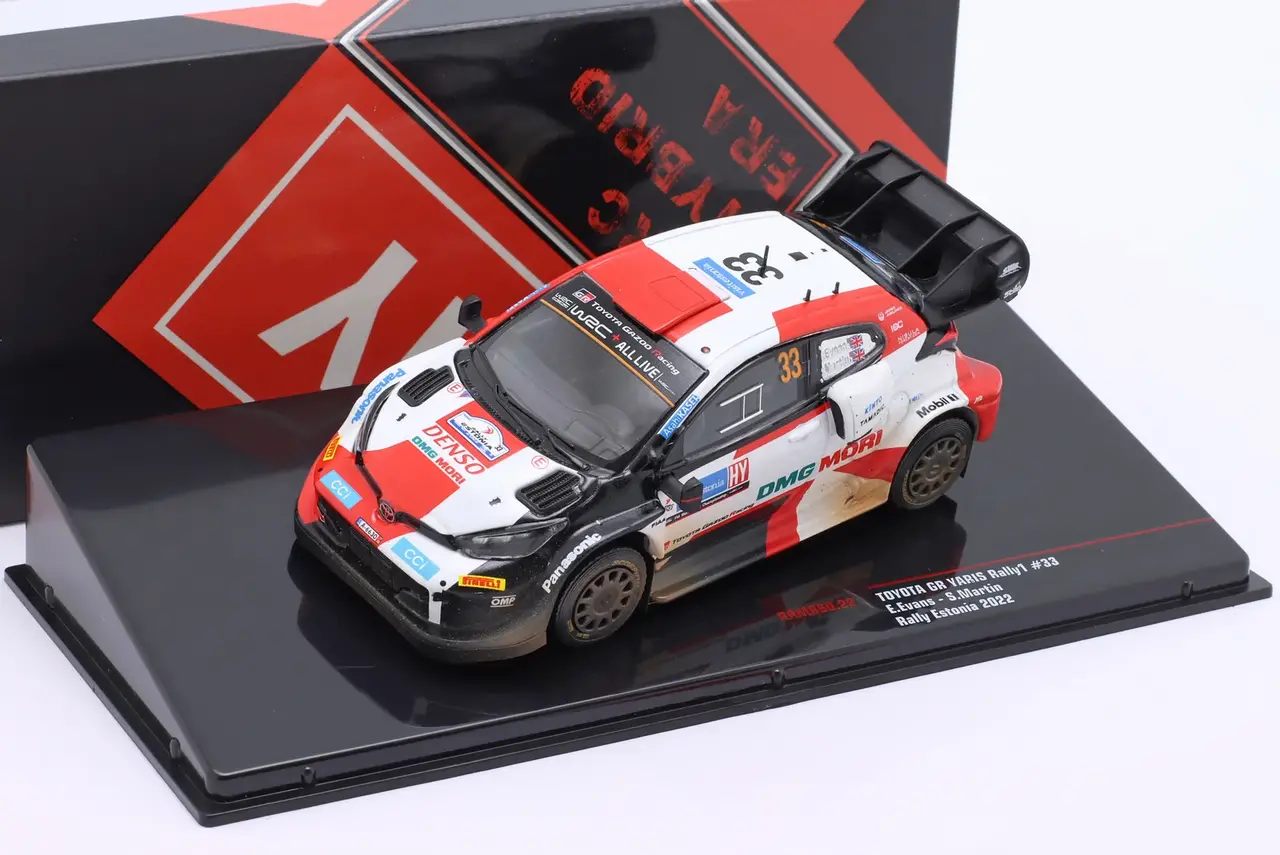 Toyota Toyota GR Yaris Rally 1 #33 Rally WM Rally Estonia 2022 - 1:43 - IXO Models