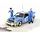 Porsche 911 Carrera RS #3 Gitanes Rally WM Winner Rally Monte Carlo 1978 + 2 Figure - 1:43 - IXO Models