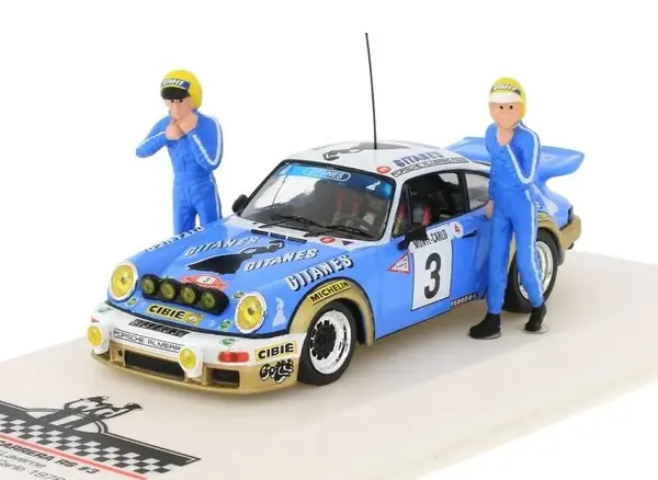 Porsche Porsche 911 Carrera RS #3 Gitanes Rally WM Winner Rally Monte Carlo 1978 + 2 Figure - 1:43 - IXO Models Porsche Porsche 911 Carrera RS #3 Gitanes Rally WM Winner Rally Monte Carlo 1978 + 2 Figure - 1:43 - IXO Models