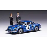 Renault Alpine Renault A110 1800 S Winner Rally Monte Carlo 1973 + 2x Figure - 1:43 - IXO Models