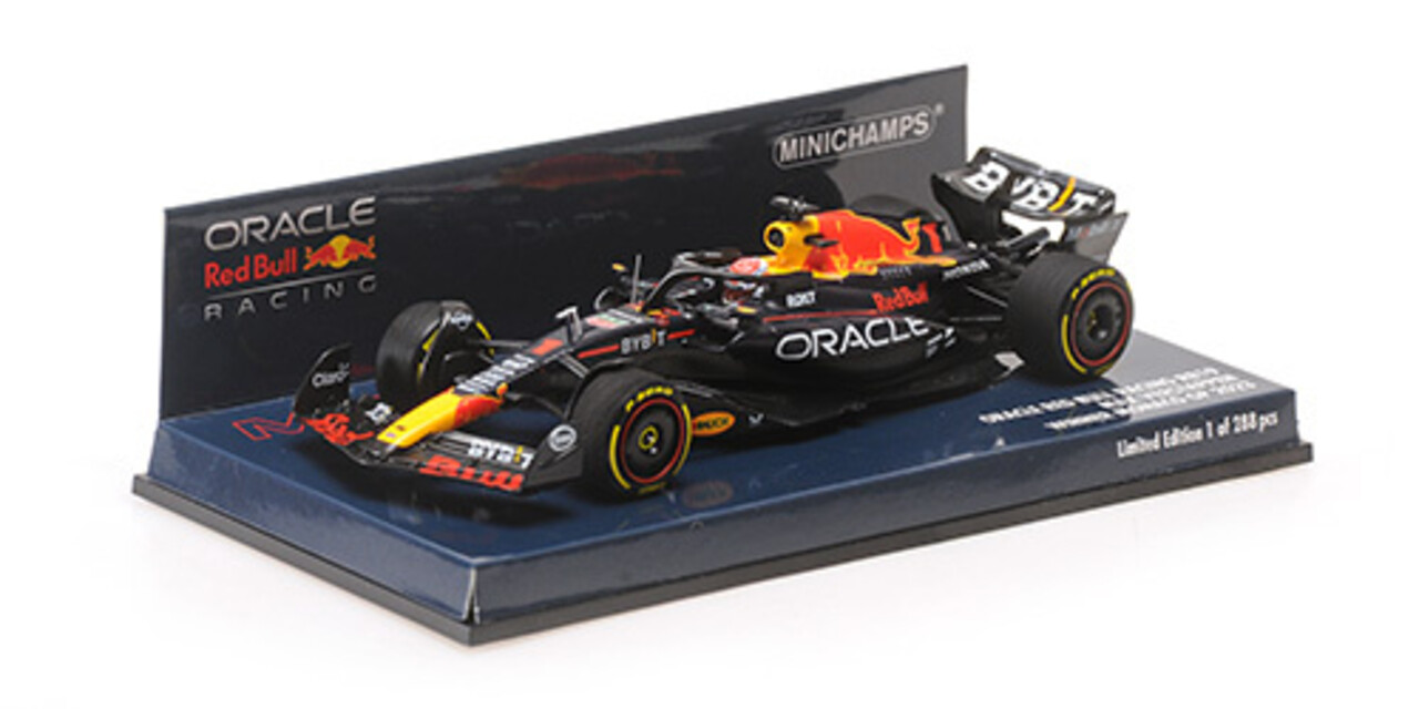 Formule 1 Oracle Red Bull Racing RB19, Verstappen, Winner Monaco GP 2023 - 1:43 - Minichamps Formule 1 Oracle Red Bull Racing RB19, Verstappen, Winner Monaco GP 2023 - 1:43 - Minichamps