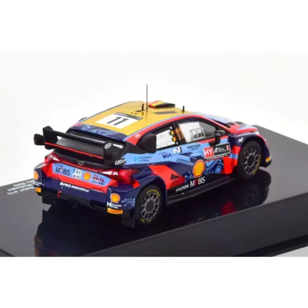 Hyundai Hyundai i20 N Rally 1 #11 Mobis Rally WM Winner Rally Acropolis  2022 - 1:43 - IXO Models Hyundai Hyundai i20 N Rally 1 #11 Mobis Rally WM Winner Rally Acropolis  2022 - 1:43 - IXO Models
