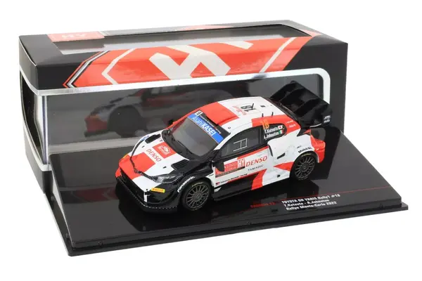 Toyota Toyota GR Yaris Rally 1 #18 Rally Monte Carlo 2022 - 1:43 - IXO Models Toyota Toyota GR Yaris Rally 1 #18 Rally Monte Carlo 2022 - 1:43 - IXO Models