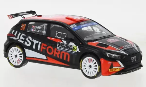 Hyundai Hyundai i20 N Rally 2 #38 Rally Monte Carlo 2023  - 1:43 - IXO Models Hyundai Hyundai i20 N Rally 2 #38 Rally Monte Carlo 2023  - 1:43 - IXO Models