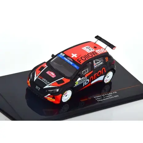 Hyundai Hyundai i20 N Rally 2 #38 Rally Monte Carlo 2023  - 1:43 - IXO Models Hyundai Hyundai i20 N Rally 2 #38 Rally Monte Carlo 2023  - 1:43 - IXO Models