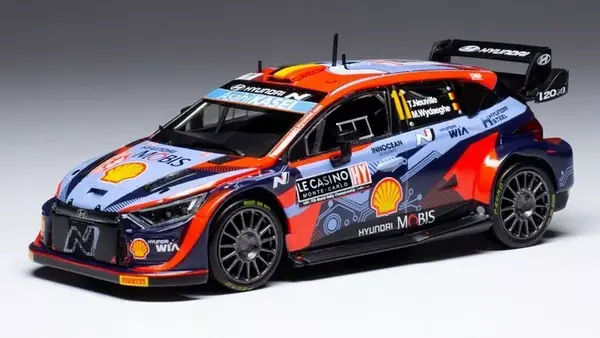 Hyundai Hyundai i20 N Rally 1 #11 Rally WM Rally Monte Carlo 2022 - 1:43 - IXO Models