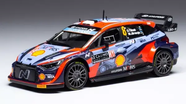 Hyundai Hyundai i20 N Rally 1 #8 Rally WM Rally Monte Carlo 2022 - 1:43 - IXO Models