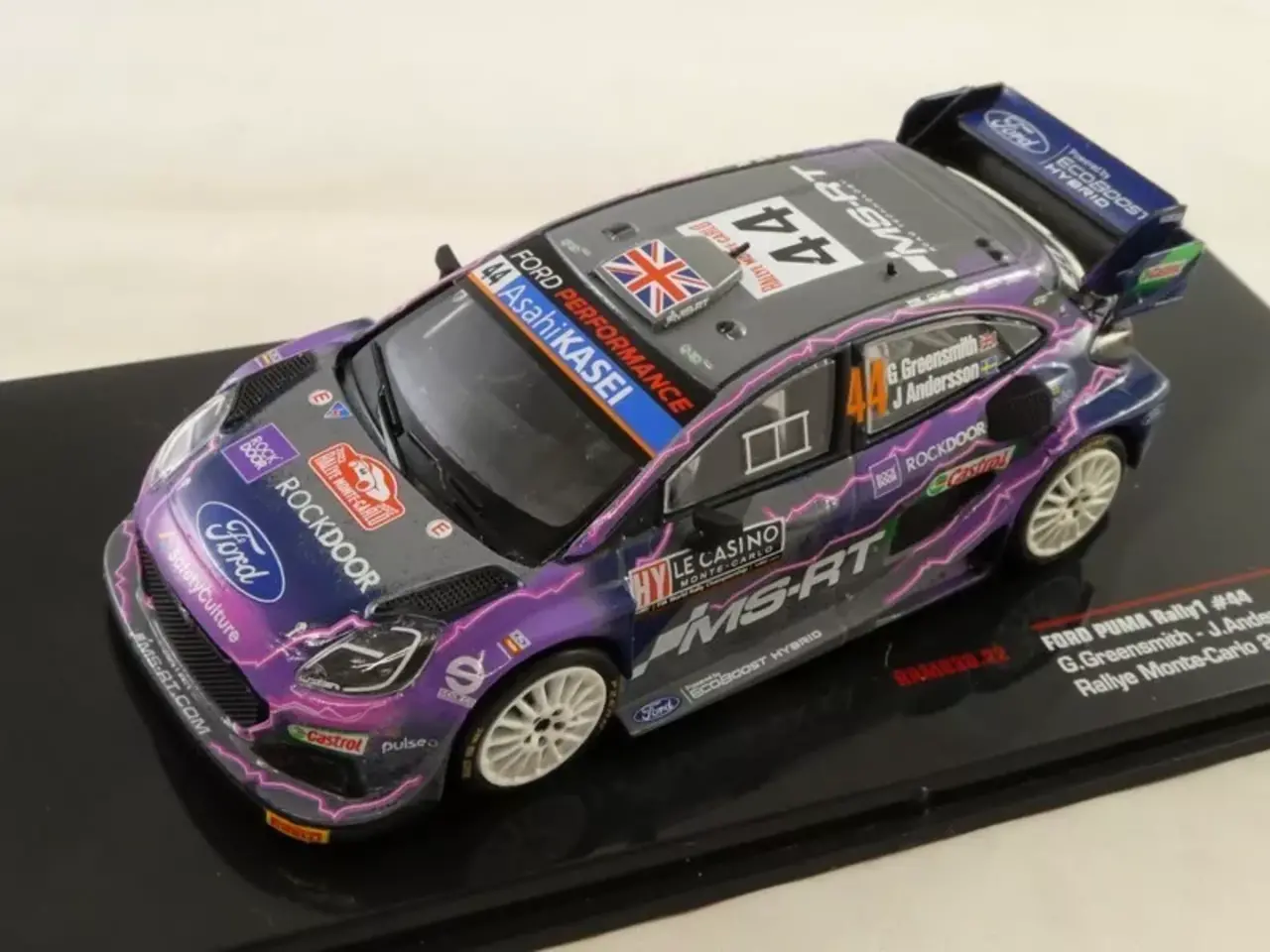 Ford Ford Puma Rally 1 #44 Rally WM Rally Monte Carlo 2022 - 1:43 - IXO Models Ford Ford Puma Rally 1 #44 Rally WM Rally Monte Carlo 2022 - 1:43 - IXO Models