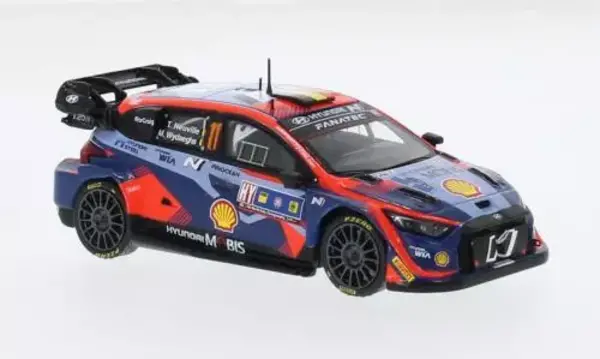Hyundai Hyundai i20 N Rally 1 #11 Rally WM Central European Rally 2023 - 1:43 - IXO Models Hyundai Hyundai i20 N Rally 1 #11 Rally WM Central European Rally 2023 - 1:43 - IXO Models