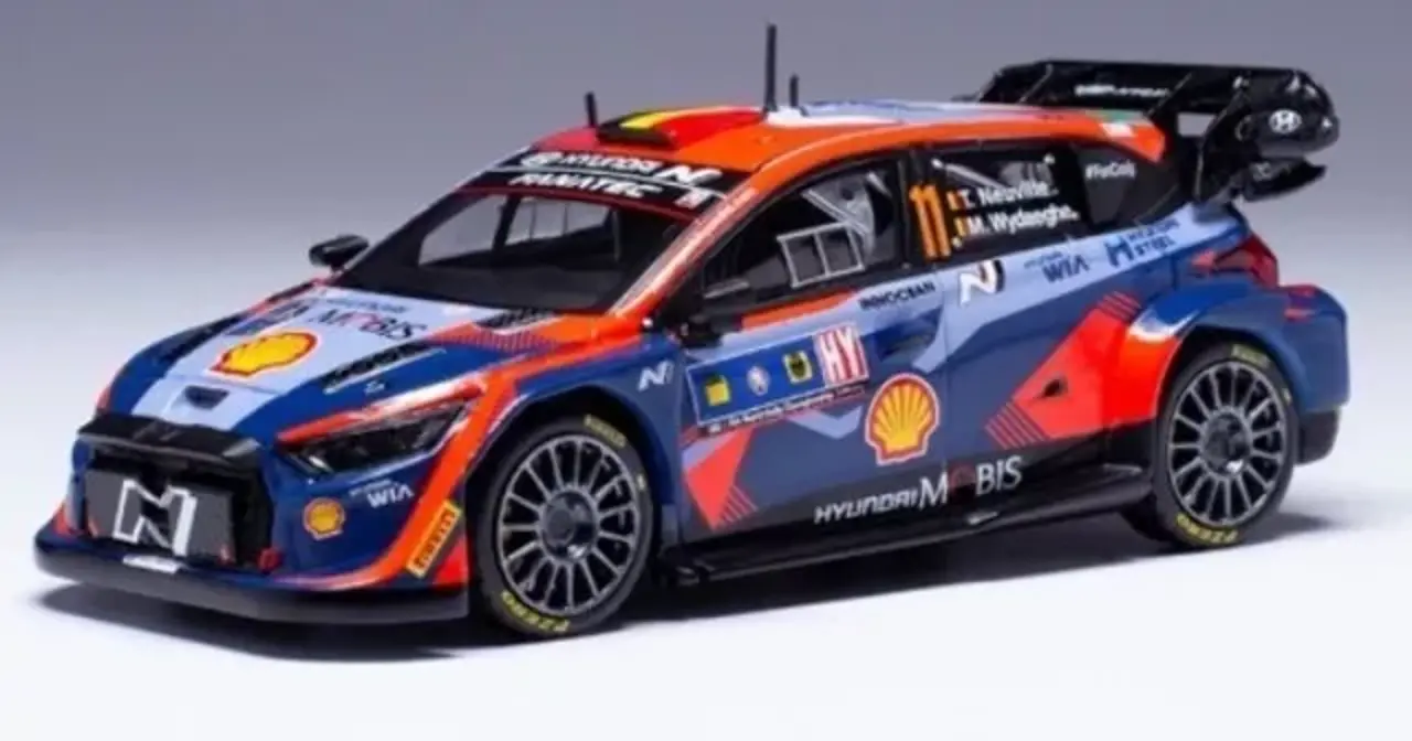 Hyundai Hyundai i20 N Rally 1 #11 Rally WM Central European Rally 2023 - 1:43 - IXO Models Hyundai Hyundai i20 N Rally 1 #11 Rally WM Central European Rally 2023 - 1:43 - IXO Models
