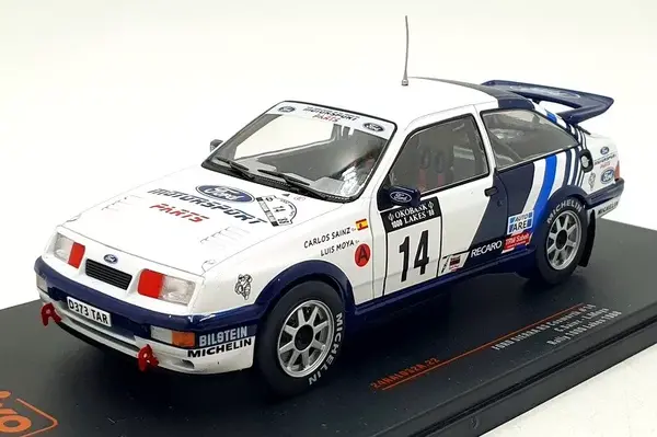 Ford Ford Sierra RS Cosworth #14 Rally WM Rally Finland 1000 Lakes 1988 - 1:24 - IXO Models Ford Ford Sierra RS Cosworth #14 Rally WM Rally Finland 1000 Lakes 1988 - 1:24 - IXO Models