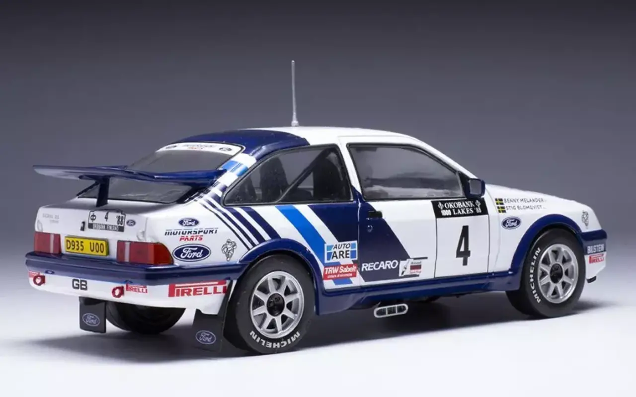 Ford Ford Sierra RS Cosworth #4 Rally WM Rally Finland 1000 Lakes 1988 - 1:24 - IXO Models