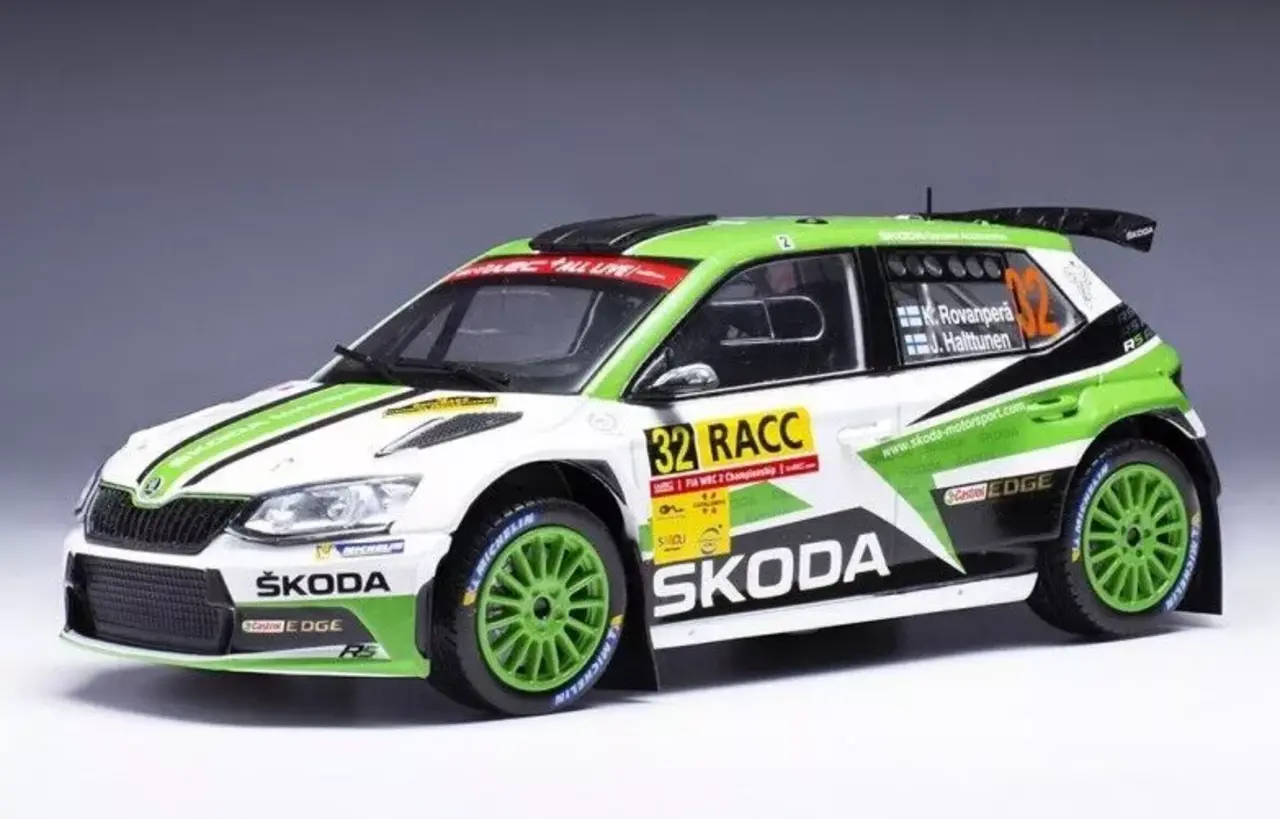 Skoda Skoda Fabia R5 #32 Rally WM Rally Catalonia 2018 - 1:24 - IXO Models