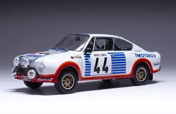 Skoda Skoda 130 RS #44 Rally WM Rally Monte Carlo 1977 - 1:24 - IXO Models Skoda Skoda 130 RS #44 Rally WM Rally Monte Carlo 1977 - 1:24 - IXO Models