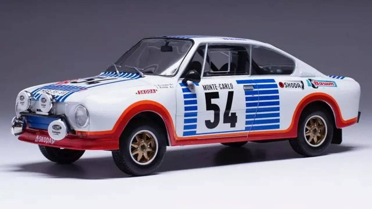 Skoda Skoda 130 RS #54 Rally WM Rally Monte Carlo 1977 - 1:24 - IXO Models Skoda Skoda 130 RS #54 Rally WM Rally Monte Carlo 1977 - 1:24 - IXO Models