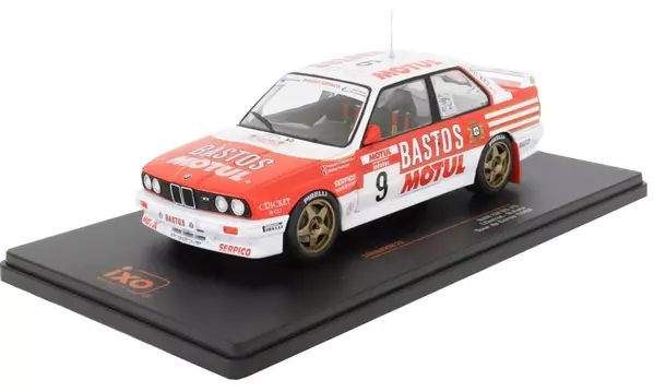BMW BMW M3 (E30) #9 'Bastos' Rally WM Rally Tour de Corse 1988  - 1:24 - IXO Models