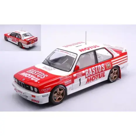 BMW BMW M3 (E30) #1 'Bastos' Rally WM Rally Tour de Corse 1988  - 1:24 - IXO Models BMW BMW M3 (E30) #1 'Bastos' Rally WM Rally Tour de Corse 1988  - 1:24 - IXO Models