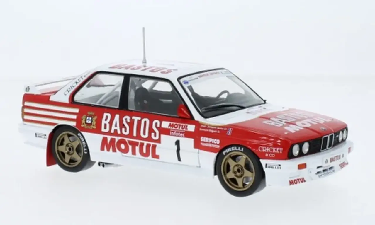 BMW BMW M3 (E30) #1 'Bastos' Rally WM Rally Tour de Corse 1988  - 1:24 - IXO Models BMW BMW M3 (E30) #1 'Bastos' Rally WM Rally Tour de Corse 1988  - 1:24 - IXO Models